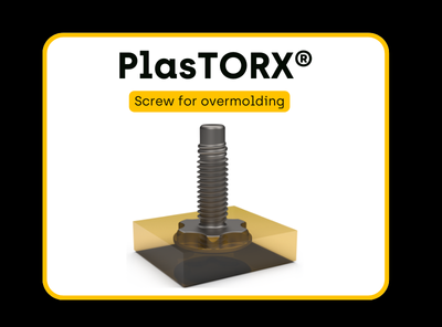 Introducing PlasTORX® overmolding stud